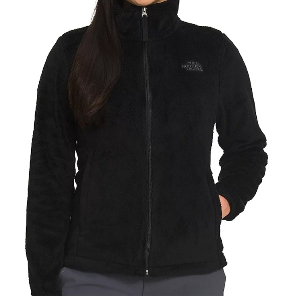 The North Face Osito Silken Raschel Fleece Stand Collar Long Sleeve Zip Jacket
